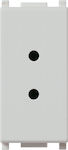 Vimar Plana Single Power Socket White