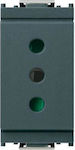 Vimar Idea Power Socket Gray