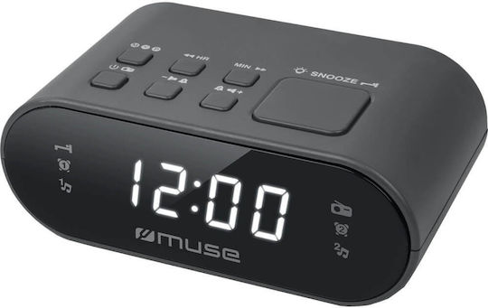 Muse Tisch-Digitaluhr mit Wecker & Radio M10 Muse Tisch-Digitaluhr mit Wecker & Radio M10