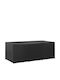 vidaXL Outdoor Storage Box Black L180xW90xH75cm