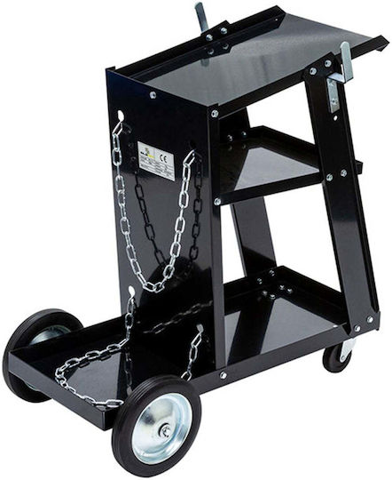 Soldatech Cărucior de transport pentru o Încărcătură cu Greutate de până la 45kg în Culorea Negru