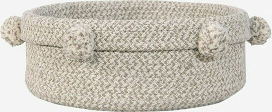 Lorena Canals Kinder Aufbewahrungskorb Tray Beige 30x30x12cm 1Stück