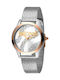 Just Cavalli Watch with Silver Metal Bracelet JC1L050M0295