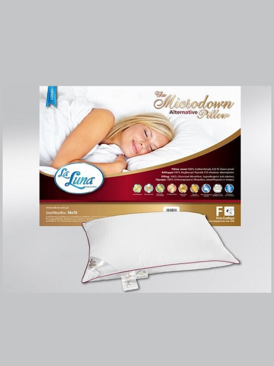 La Luna Microdown Alternative Bed Pillow Polyester 50x70cm