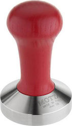 Motta 8100 Tamper with Flat Surface 58mm Red