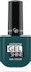 Golden Rose Extreme Gel Shine Gloss Nail Polish Petrol Blue 35 10.2ml