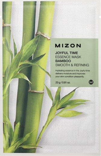 Mizon Joyful Time Essence Mask Bamboo Face & Eye Masks 23g