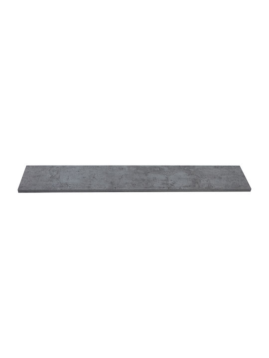 Raft Perete Cement Gri 120x20x1.8cm