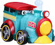 Bburago Junior Push & Glow Train με Φως και Ήχους για 12+ Μηνών