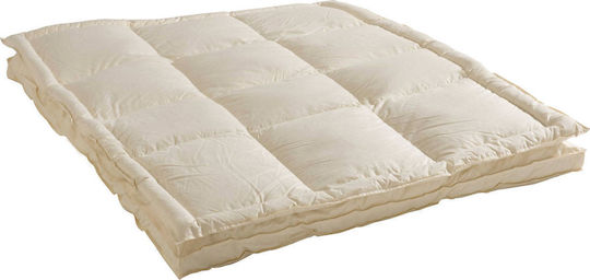 Dunlopillo Mattress Topper Top Feather Super Double Feathery 160x200x8cm