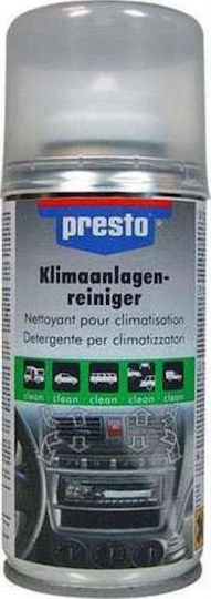 Presto Σπρέι Καθαρισμού για Air Condition Αυτοκινήτου με Άρωμα Λεμόνι 150ml