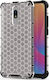Hurtel Honeycomb Back Cover Silicone Transparen...
