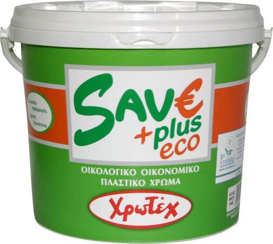 CHrotech Save Plus Eco Plastic Ecological Paint for Interior Use White 3lt