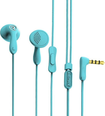 Remax RM-301 Earbuds Handsfree with 3.5mm Connector Blue