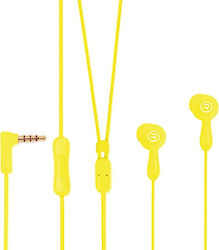 Remax RM-505 In-ear Handsfree with 3.5mm Connector Yellow