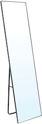 Woodwell Dayton Oglindă De Podea Dreptunghiulară Argintie 160x40cm