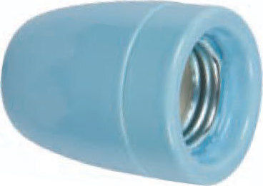 VK Lighting Power Socket with Socket E27 in Light Blue color Set 1pcs 34122-032639