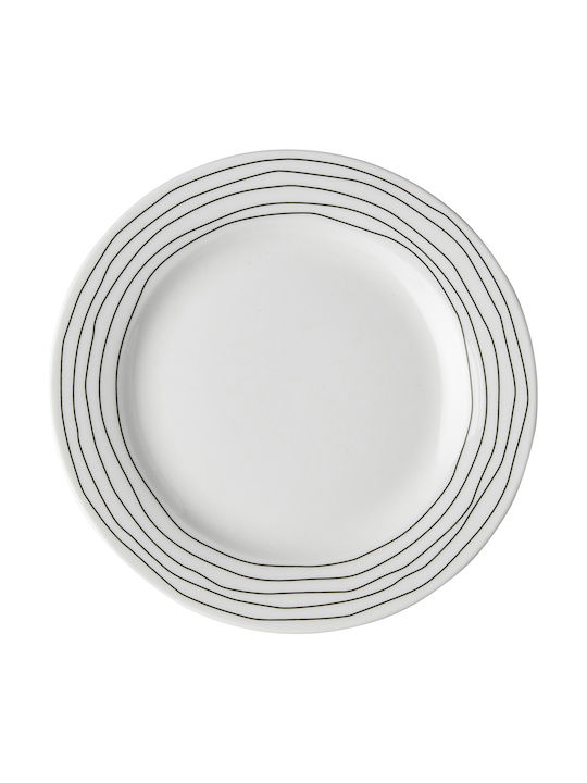 Dutch Rose Dessert Plate Stripe Plate Desert ma...