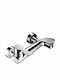 Gloria Combra Mixing Shower Shower Faucet Complete Set Silver