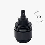 VK Lighting VK/03052 Socket E27 Black 01001-138144