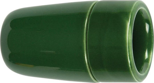 VK Lighting Ντουί Ρεύματος με Υποδοχή E14 Πράσινο 34122-028639