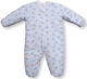 Mamma Natura Winter Sleeping Bag with Feet Cherry Light Blue