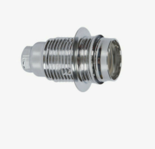 VK Lighting Stromstecker mit Steckdosenbuchse E14 in Silber Farbe Set 1Stück 30117-011639