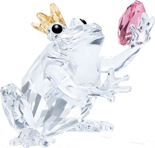 Swarovski Decorativ Broască din Cristal Frog Prince 3.4x3.8x3.5cm 1buc Swarovski Decorativ Broască din Cristal Frog Prince 3.4x3.8x3.5cm 1buc