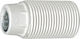 VK Lighting Stromstecker mit Steckdosenbuchse E14 in Weiß Farbe Set 1Stück 35125-028639