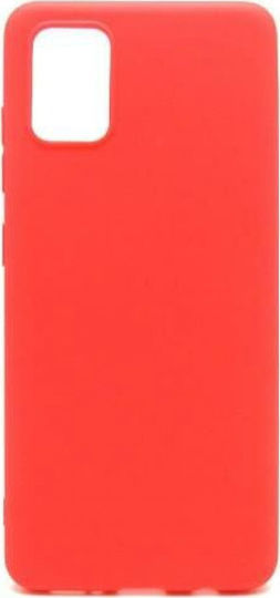 iNOS Soft TPU Back Cover Σιλικόνης Κόκκινο (Galaxy A51)