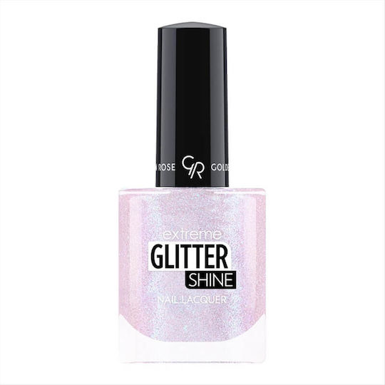 Golden Rose Extreme Shine Glitter Oja De Lungă Durată Roz 202 10.2ml