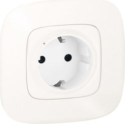 Legrand Valena Allure Single Power Safety Socket Automatic Terminals Transparent