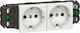 Legrand Mosaic Double Power Safety Socket Autom...