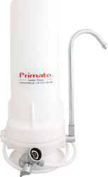Primato GR-SKG-CT1WW Συσκευή Φίλτρου Νερού Άνω Πάγκου Μονή με Ανταλλακτικό Φίλτρο Premium LRC 0.5 μm
