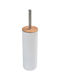 Evideco Inox Toilet Brush White