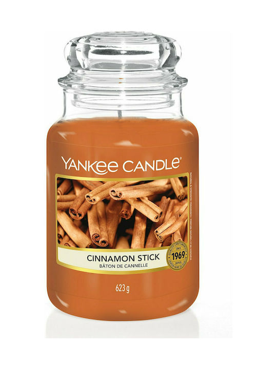 Yankee Candle Αρωματικό Κερί σε Βάζο Cinnamon Stick 623gr