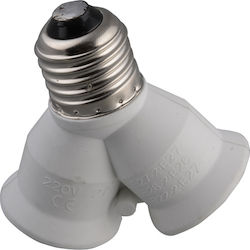 Lucas Steckdosenadapter Verlängerung für Steckdosen E27