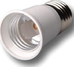 Panafan Socket Extension for E27 White 15-00203