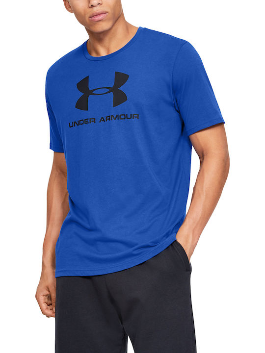 Under Armour Sportstyle Logo T shirt 1329590 486 Skroutz.gr