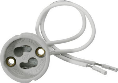 Horoz Electric HL 551 Dulie Alimentare cu Soclu GU10 în culoarea Alb Set 1buc 094 004 0002