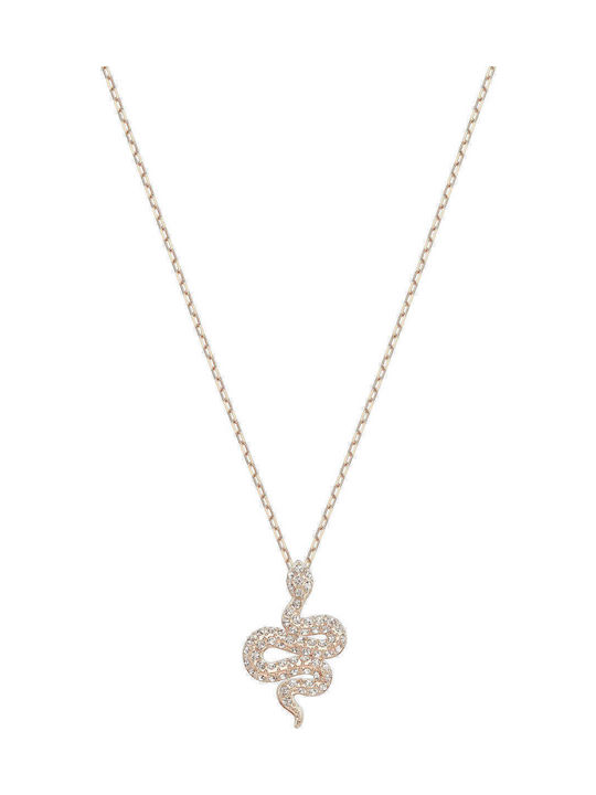 Swarovski Leslie Women s Snake Necklace 5438404 Skroutz.cy