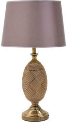 Inart Modern Table Lamp E27 Purple/Multicolour 3-15-816-0005