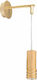 Viokef Paloma Modern Leuchte Wand mit Fassung GU10 Gold 12x50cm