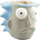 GB eye Rick and Morty - Rick Sanchez Cană Ceramică Gri 500ml 1buc