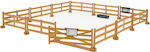 Bruder Miniature Toy Pasture Fence Brown for 3+ Years