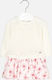 Mayoral Kids Dress Long Sleeve White