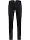 Jack & Jones Men's Elastic Trousers Slim Fit Black