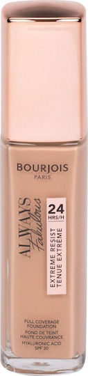 Bourjois Always Fabulous Extreme Resist 24Hrs SPF20 Liquid Foundation 30ml