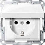 Schneider Electric Single Power Safety Socket White