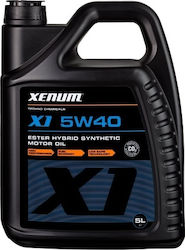 Xenum X1 Synthetic Car Lubricant 5W-40 5lt